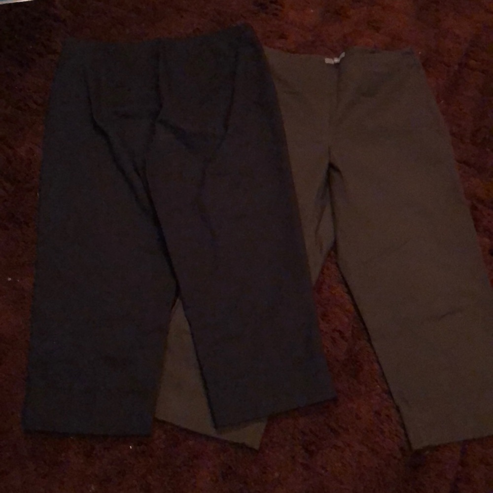 2 Black Liz Claiborne Michaela Pants